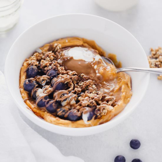 Vegan Sweet Potato Breakfast Bowl