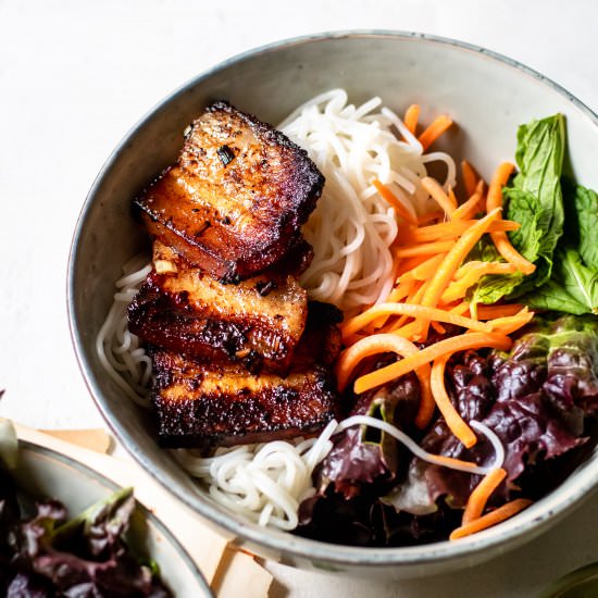 Pork Belly Vermicelli Bowl