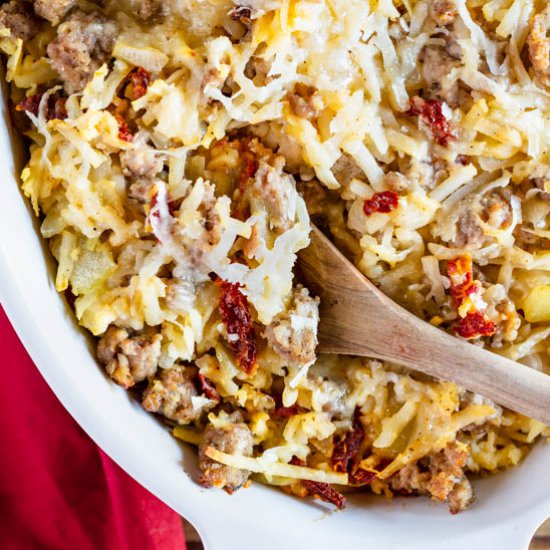 Italian Breakfast Casserole