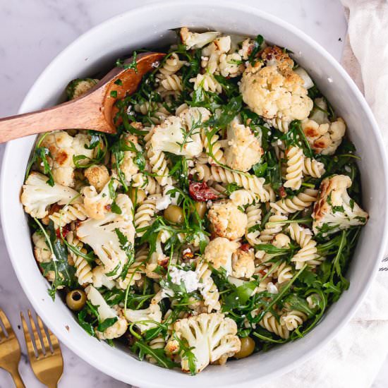 Roasted Cauliflower Pasta