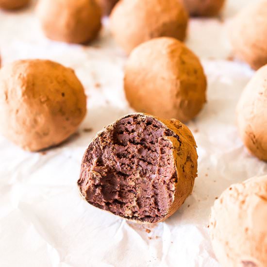 Easy Keto Chocolate Truffles