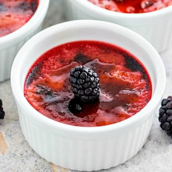 Red Velvet Creme Brulee