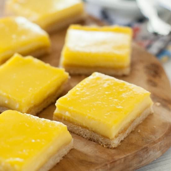 Paleo Lemon Bars