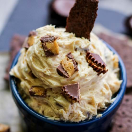Peanut Butter Cup Cheesecake Dip