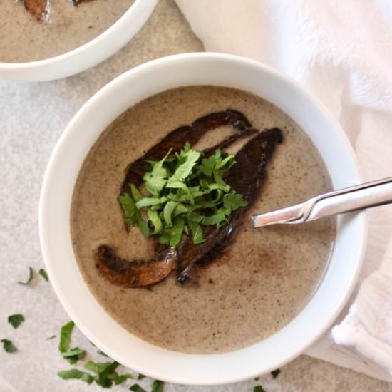 Dairy Free Cream of Mushroom Soup