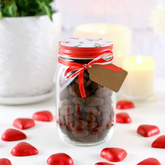 Easy Cocoa Roasted Almonds