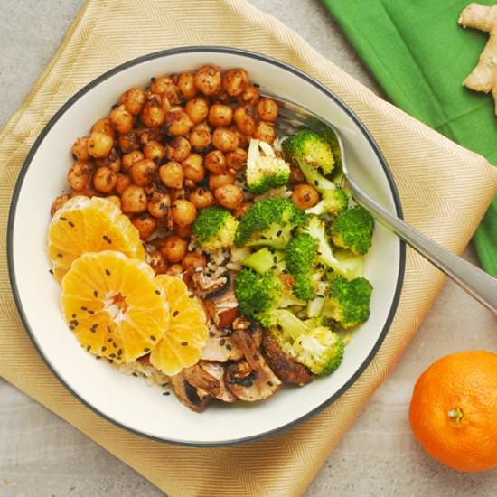 Five Spice Clementine Buddah Bowls