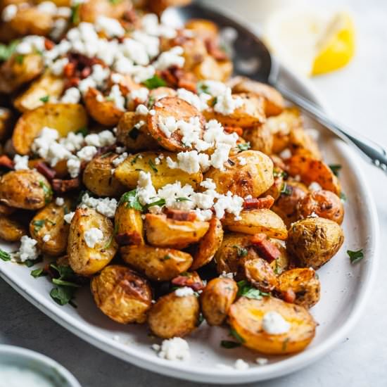 Greek Fries With Pancetta