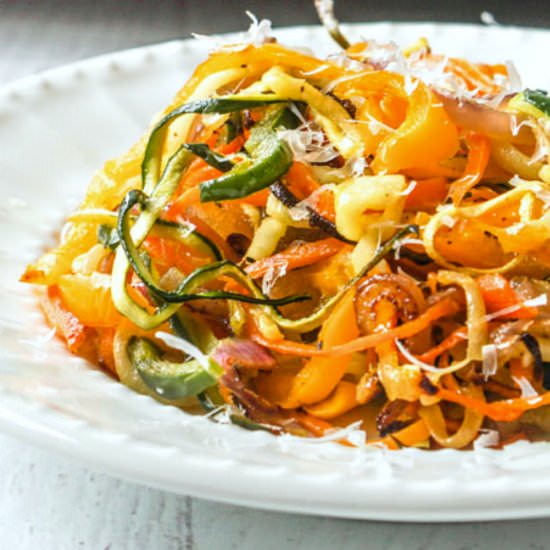 Easy Roasted Vegetable Noodles