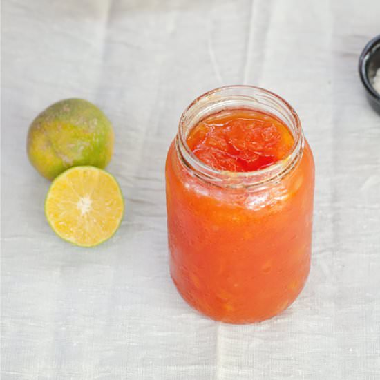 Papaya Lime Jam