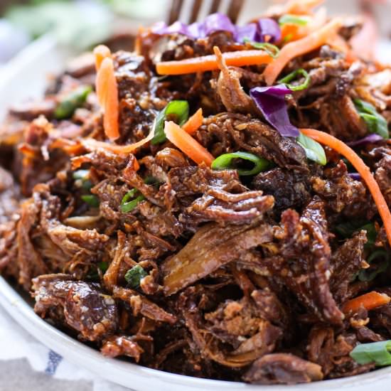 Slow Cooker Asian Shredded Pork