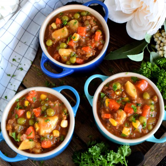Hamburger Soup
