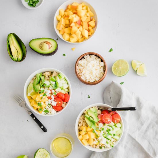 Mango Lime Quinoa Salad