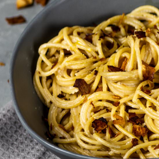 Vegane Spaghetti Carbonara