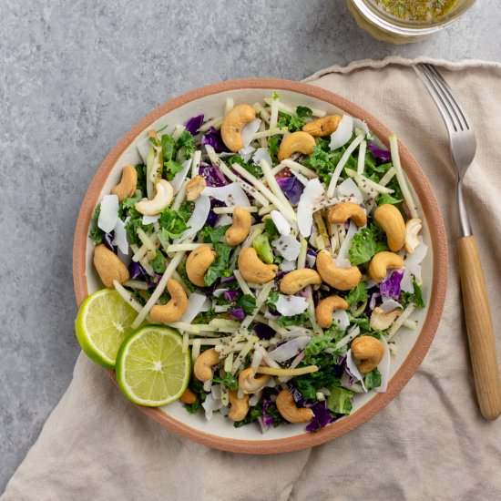 Cashew Coconut Slaw