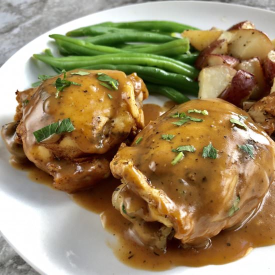Pressure Cooker Balsamic Chicken