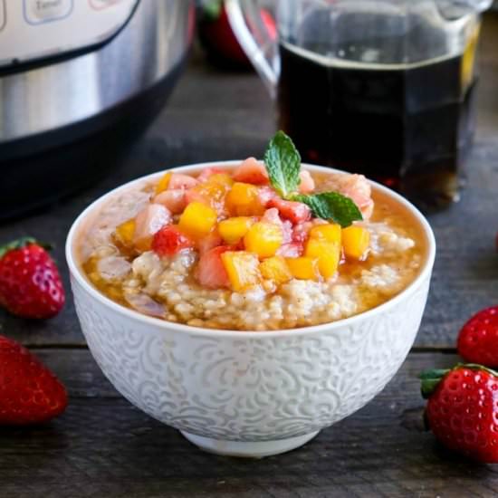 Instant Pot Steel Cut Oats