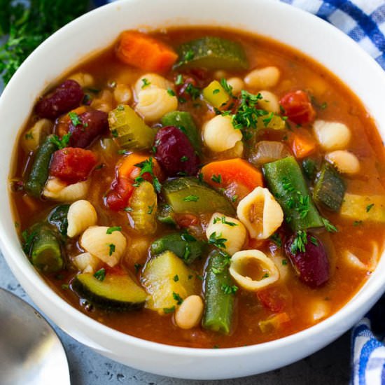 Olive Garden Minestrone Soup