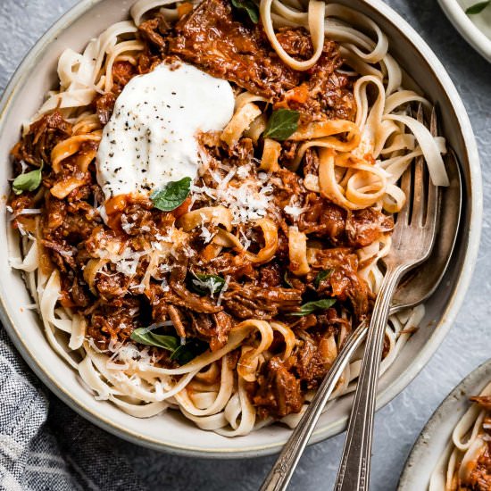 Instant Pot Beef Ragu
