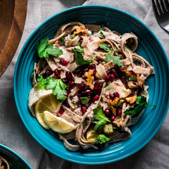 Roast Cabbage Tagliatelle