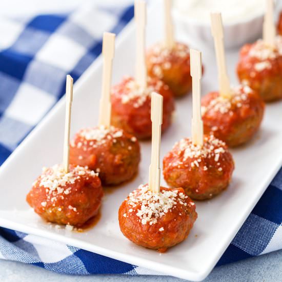 Italian Meatball Appetizer