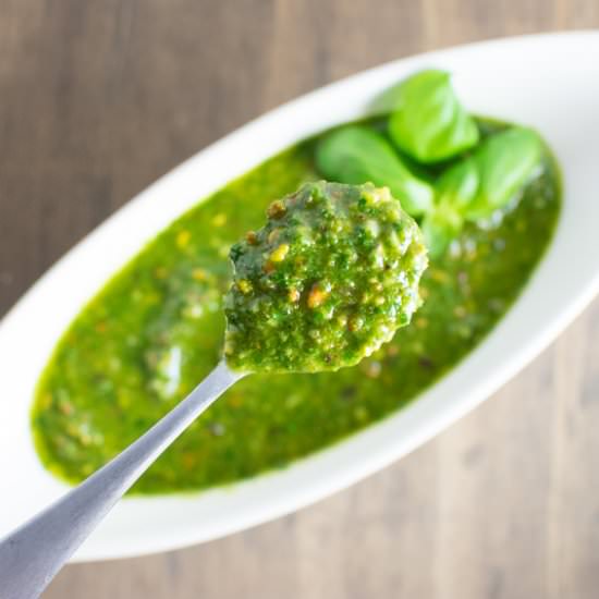 Vegan Pistachio Pesto