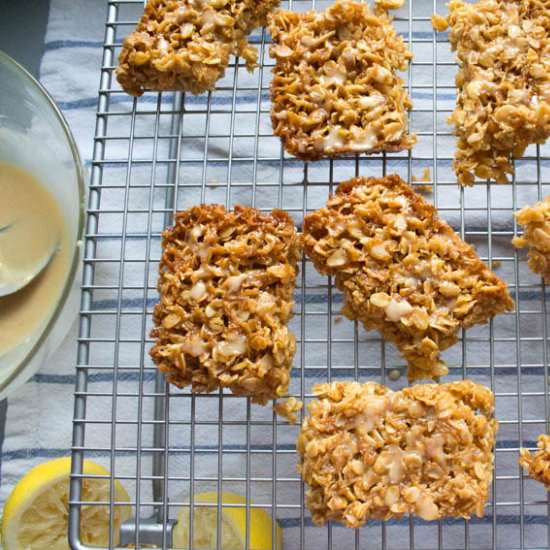 Lemon & Coconut Flapjacks