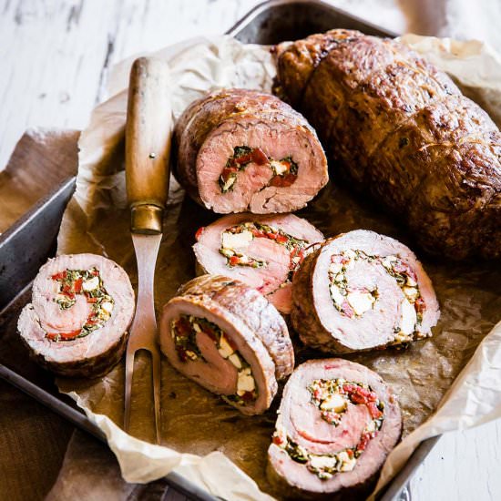 Easy Stuffed Flank Steak