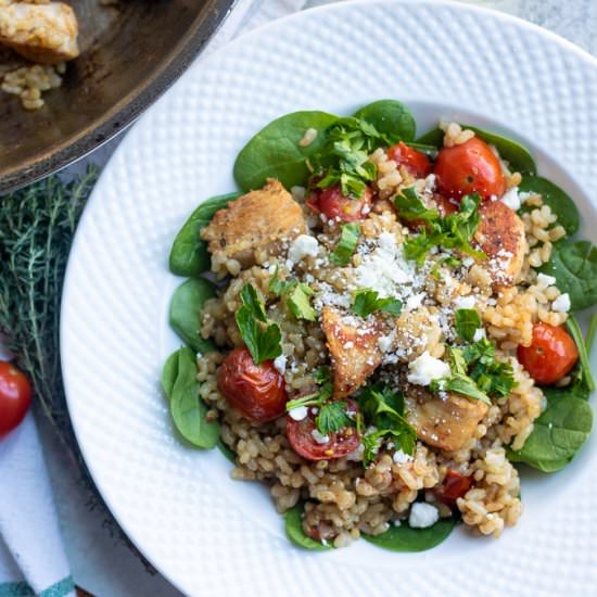 Mediterranean Chicken and Rice
