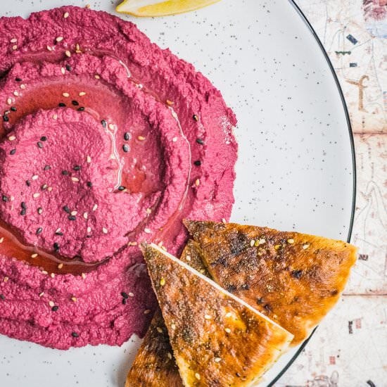 Roasted Beet Hummus