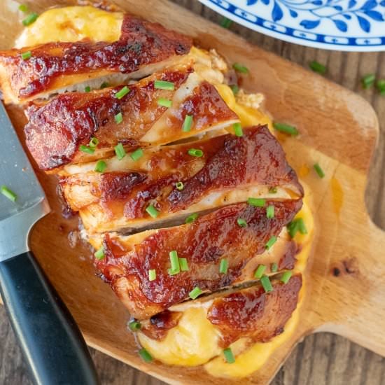 BBQ Bacon Wrapped Chicken