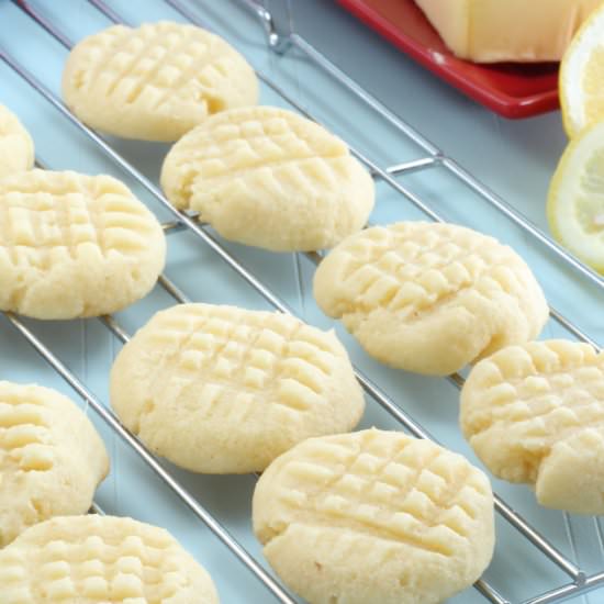 Keto Lemon Shortbread