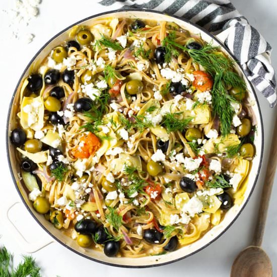 Greek One Pot Pasta