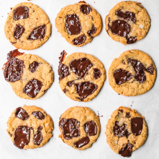 Chocolate chunk oatmeal cookies
