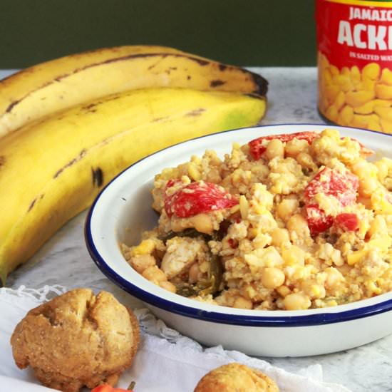 Vegan Ackee and ‘Tofish’