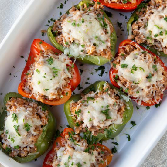 Italian Stuffed Bell Peppers