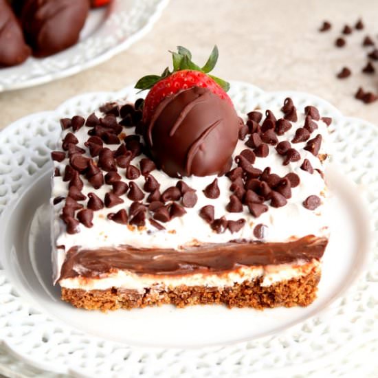 Chocolate Lasagna {Gluten-Free}