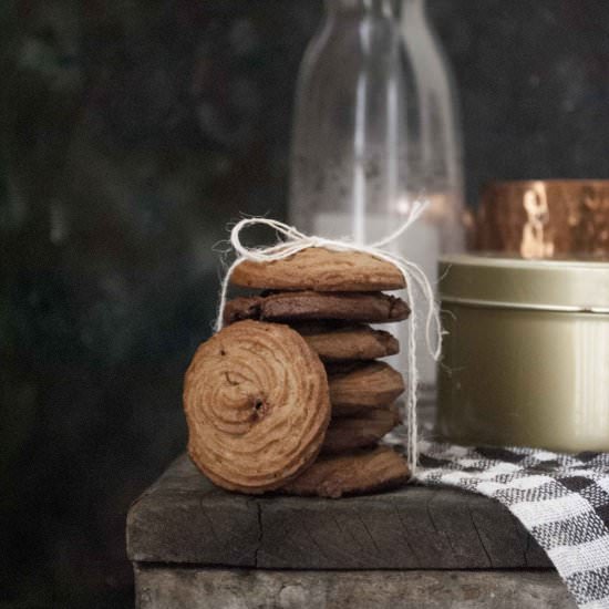 Eggless Chocolate Cookies