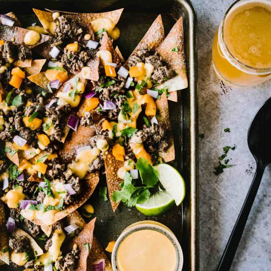 Asian Wonton Nachos