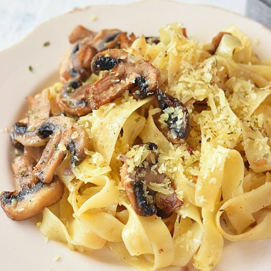 Mushroom Pasta