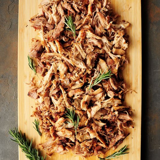 Honey Dijon Sous Vide Pork Shoulder