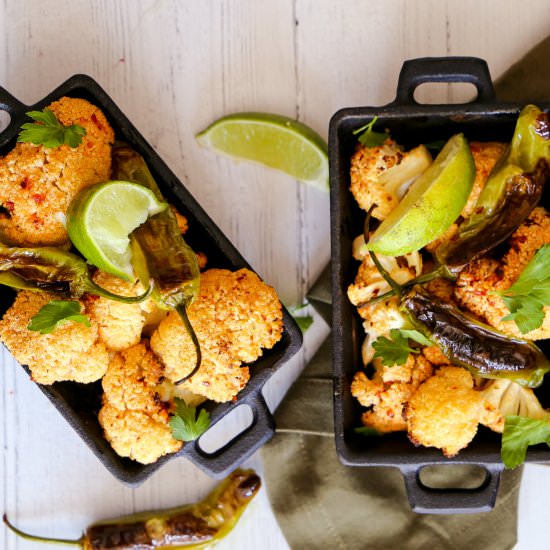 Spicy Cauliflower Wings