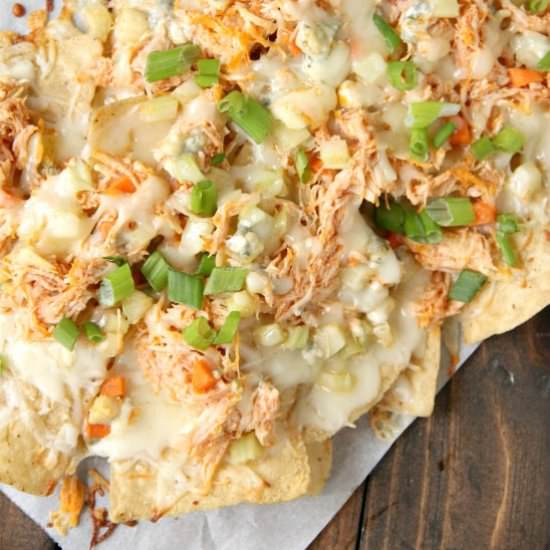 Buffalo Chicken Nachos