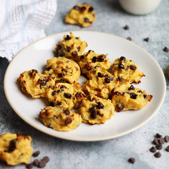 Flourless Chocolate Chip Cookies