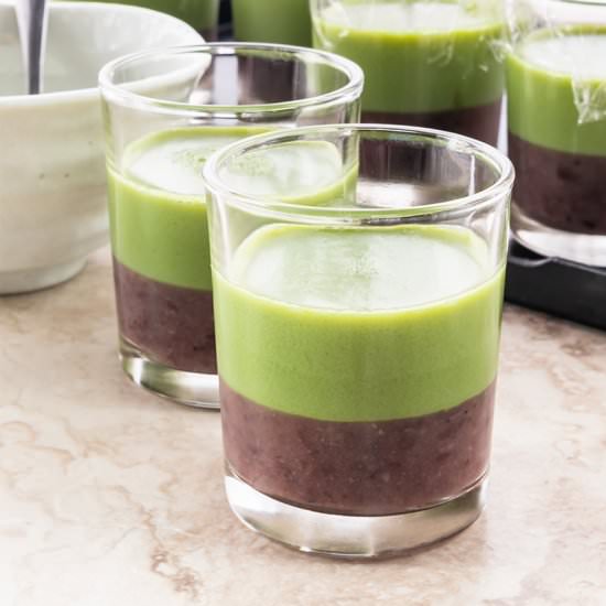 Matcha kanten mizu yokan