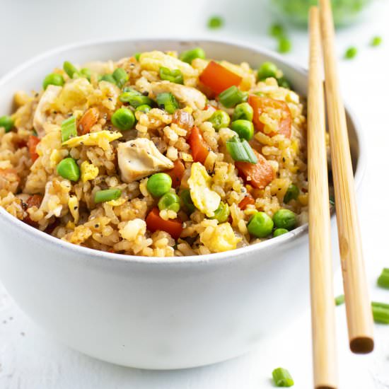Easy Chicken Fried Rice
