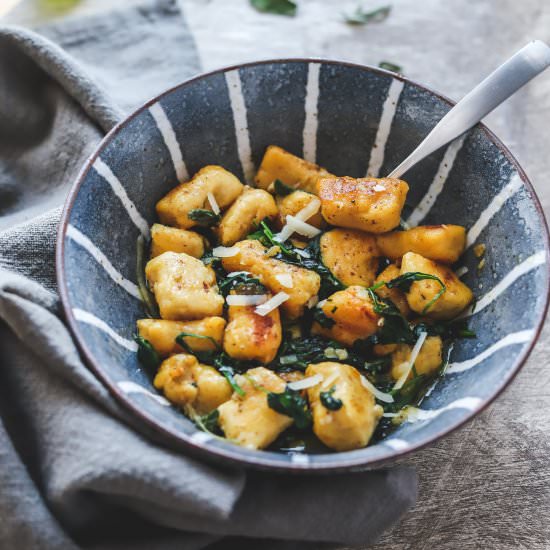 Sweet Potato Gnocchi