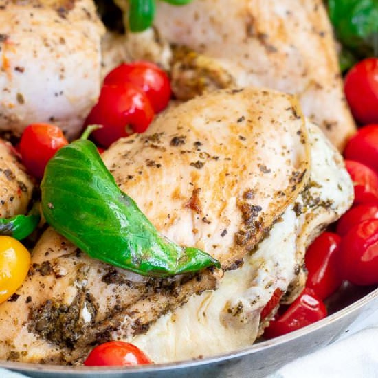 Mozzarella Stuffed Chicken
