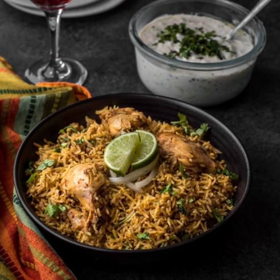 Chettinad Chicken Biryani