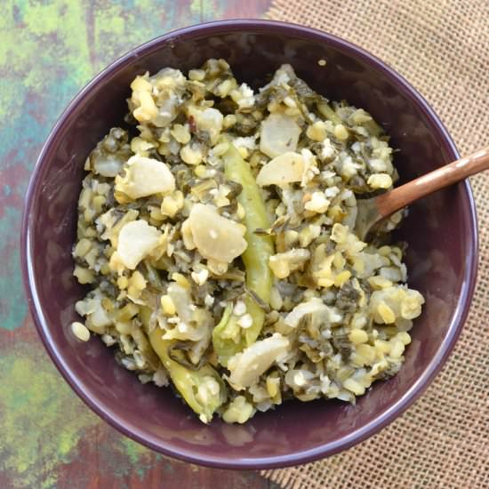 Radish Greens Subzi